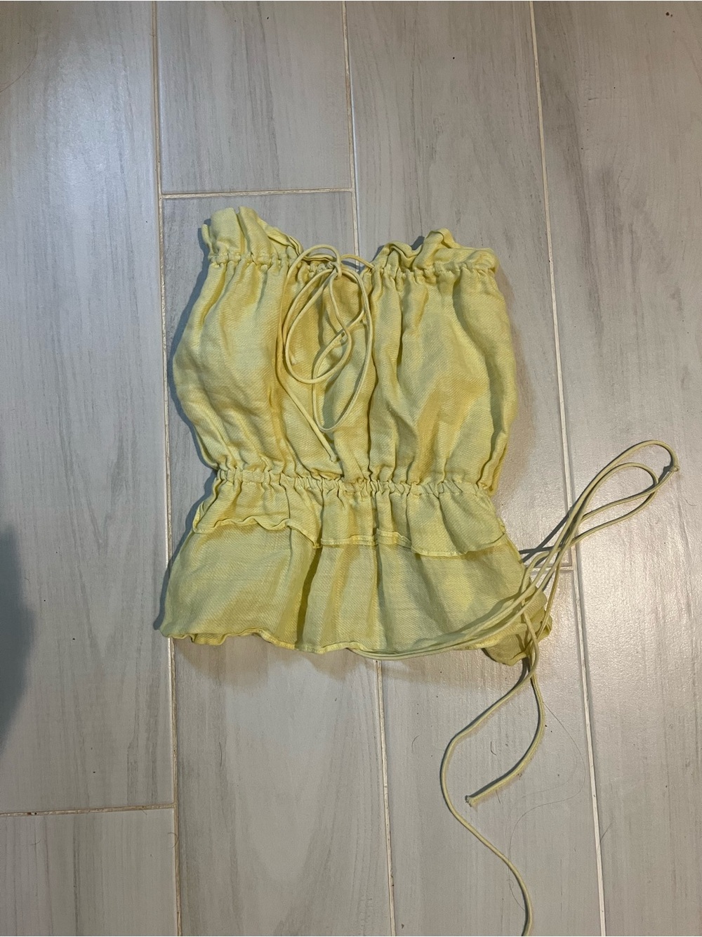 Ruffled top